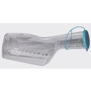 Urinflasche für Männer, Kunststoff mit Deckel, 1 Liter -...