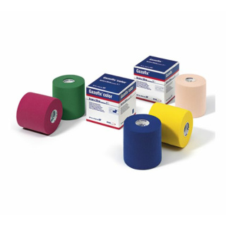 Gazofix ®  color  8 cm x 20 m BLAU, 6 Stck - kohäsive Fixierbinde