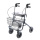 B+B Standard- Rollator Senio, stabiler Stahlrohrrahmen, mit Stockhalter - belastbar bis 136 kg