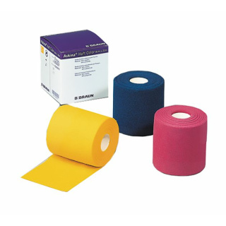 Askina ® Haft Color 8 cm x 4 m, 10 Rollen, Mix mit 5 versch. Farben