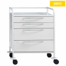 Simpex Vielzweckwagen HYGIEN-O-STAR S-4, 64 cm Breite mit...