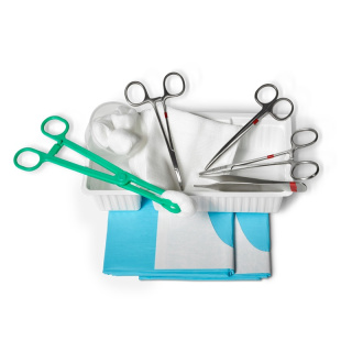 Fuhrmann Wundversorgungs-Set fein, 10 Sets - für die sterile Wundversorgung