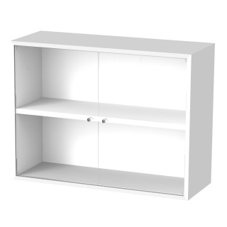 Haeberle Wandschrank COMPACT, weiß - mit 2 Türen