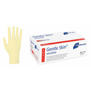 Gentle Skin sensitiv, Latex-Untersuchungshandschuhe, puderfrei, 100 Stck/Pack