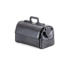 Dürasol Arzttasche Rusticana groß, Feinrindleder hellbraun, mit einer Vortasche - inkl. 1 Ampullenspender