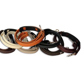 Dürasol Schultertrageriemen für Rusticana und Primus, Feinrindleder hellbraun