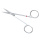 Fuhrmann Einmal- Irisschere, spitz/spitz, 11 cm, 25 Stck spitz-spitz, gerade, 11 cm