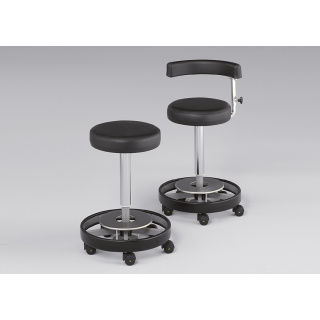 Schmitz Varimed OP - Sitz, mit Fußringauslösung, fahrbar - Variation: mit oder ohne Rückenlehne