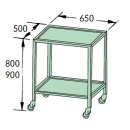 SCHMITZ Instrumentenwagen 45/50 x 60/65 cm, Höhe 80...