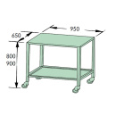SCHMITZ Instrumentenwagen 60/65 x 90/95 cm, Höhe 80 oder 90 cm