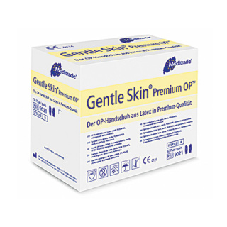 OP-Handschuhe Gentle Skin Premium OP, puderfrei, steril, 50 Paar - Größe bitte wählen