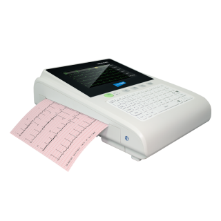 Medical Econet Cardio-M PRO,  3 - 12-Kanal Ruhe- EKG, mit Zubehörsatz - inkl. Interpretation und Touch-Screen