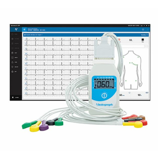 Vitalograph BT12 PC-EKG, schnelle und zuverlässige Ruhe-EKG-Messung - die ideale Erweiterung für Vitalograph PC- Spirometer