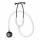 Centramed Stethoskop SX , Doppelkopfstethoskop, für Erwachsene und Kinder, Schlauchfarbe schwarz oder weiß