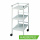 Haeberle Vielzweckwagen 08/16 ® Regalwagen, Gestell weiß - "Mini" BxTxH: 49 x 45 x 80,5 cm