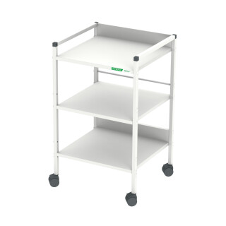 Haeberle Vielzweckwagen 08/16 ® Regalwagen, Gestell weiß - "Large" BxTxH: 90 x 45 x 83 cm