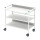 Haeberle Vielzweckwagen 08/16 ® Regalwagen, Gestell weiß - "Large" BxTxH: 90 x 45 x 83 cm