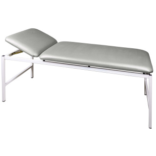 Untersuchungsliege UltraCHECK "200", LxB 190 x 70 cm H68 cm, Belastbarkeit 200 kg hellgrau,ohne Papierrollenhalter