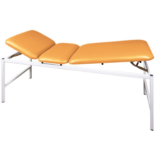 Untersuchungsliege UltraCHECK "300", 3-tlg Liege,  LxB 190 x 70 cm H68 cm, Belastbarkeit 200 kg,  melone,ohne Papierrollenhalter