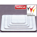 Waca Instrumententablett, Melamin, weiß - 24 x 18 x...