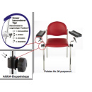Simpex Blutentnahmestuhl HAEMO-LINEA VARIO PERFEKTA, verstellbare Armlehnen, elefant
