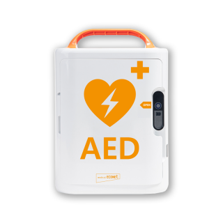 Econet ECO AED  Automatik- vollautomatischer externer Defibrillator - AED, inkl. Zubehör - Laiendefis können Leben retten