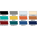 Simpex Bürodrehstuhl THERAPEUTIKUS mit asynchron Mechanik, mit Armlehnen, Bezug Lederimitat abwaschbar, mit harten Rollen für weiche Böden, mit Armlehnen, ,cognac