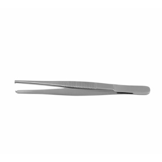 Zepf Pinzette 1:2 Zähnen,  14,5 cm - chirurgisches Instrument aus rostfreiem Edelstahl