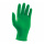 Nitril - Handschuhe NATURE GLOVES,  puderfrei, grün, 100 Stck - biologisch abbaubare Nitrilhandschuhe