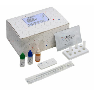 Dutch Diagnostics Strep-A Pro Schnelltest, Kassettentest, 20 Stck - zur Bestimmung von Streptokokken A