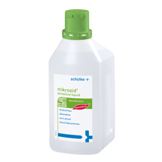 Mikrozid sensitiv liquid Flächen-Schnelldesinfektion 1000 ml Flasche - geeignet für alkoholempfindliche Medizinprodukte