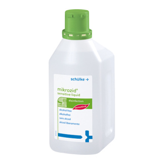 Schülke Mikrozid sensitiv liquid Flächen-Schnelldesinfektion 1000 ml Flasche - geeignet für alkoholempfindliche Medizinprodukte