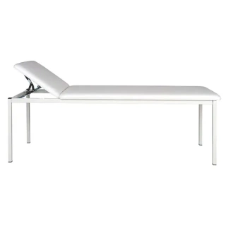 Servocomfort Untersuchungsliege, 2-teilig, verstellbar, 65 cm breit, Gestell grauweiß - die preiswerte Praxisliege