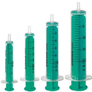 Braun Einmalspritzen Injekt,100 Stck/Pack - 10 ml (exzentrisch)