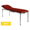 Simpex Sicherheitsliege RONDO-MED CLASSIC 80 cm (EKG-Liege), Papierrollenhalter für 80 cm Liege, ,mediteran,
