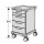 SCHMITZ varimed ® Verband- und Behandlungswagen, Breite 450 mm, Höhe 860 mm - verschiedene Modelle