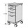 SCHMITZ varimed ® Verband- und Behandlungswagen, Breite 450 mm, Höhe 1100 mm - verschiedene Modelle