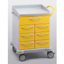 SCHMITZ varimed ® Verband- und Behandlungswagen, Breite 600 mm, Höhe 860 mm - verschiedene Modelle