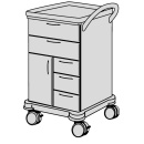 SCHMITZ varimed ® Verband- und Behandlungswagen, Breite 600 mm, Höhe 1100 mm - verschiedene Modelle