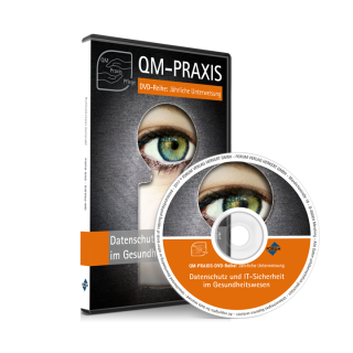 PRAXIS-DVD Datenschutz und IT-Sicherheit im Gesundheitswesen: sofort einsetzbare Schulungsvideos und Vorlagen zur Mitarbeiterunterweisung