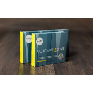 Bamboo BactoSave Active ® Aktivkohlewundauflage in verschiedenen Größen - antibakteriell, geruchsbinden