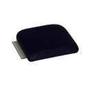 Main-Med Echo- Kardiographie- Untersuchungsliege, Patienten- und Massageliege, Gestell grauweiß, abnehmbarem Seitenteil - mandarin- in 80 cm Breite