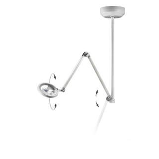 Derungs OPTICLUX 10 Lupenleuchte Deckenmodell - mit herausragender Lichtqualität