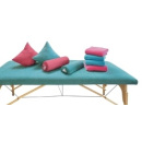 Liegenbezug Frottee, 65 x 195 cm,  Jade