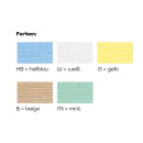 Vorhang ropimex ® aus staph CHEK 140 cm x 120 oder 140 cm (BxH) mit 10 Ösen - verschiedene Farben