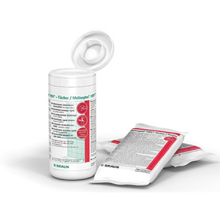 Braun Meliseptol ® HBV Tücher, Wischdesinfektion f. kl. Flächen, 100 Stck Nachfüllpackung