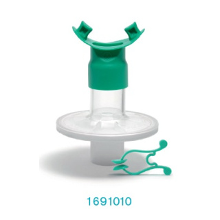 Pulmo-Protect Bakterien- und Virenfilter,  Set MIT flexiblem Mundstück und Nasenklemme (Clip), 30 Stck, passend für Lemonmed, Jäger, Carefusion, Custo Spiro Mobile