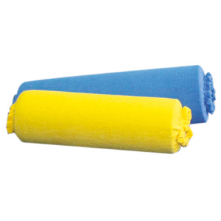 Nackenrollenbezug Frottee, 40 cm,  Gelb