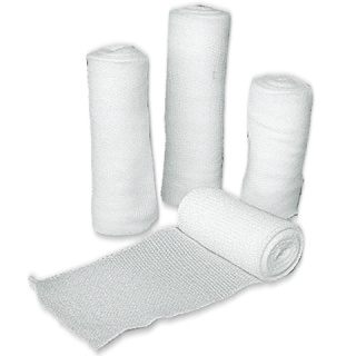 ABE-Last ® Fixierbinde Mullbinde glatt 10 cm x 4 m, 20 Stck