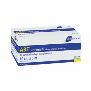 ABE Universalbinde 8 cm x 5 m, 10 Stck - dauerelastische Binde